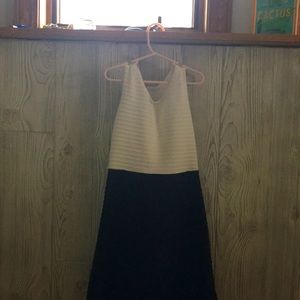 Black and white dress